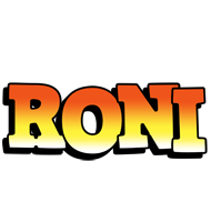 Roni sunset logo