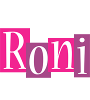 Roni whine logo