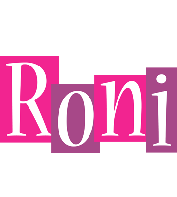 Roni whine logo