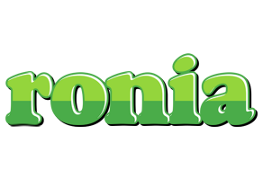 Ronia apple logo
