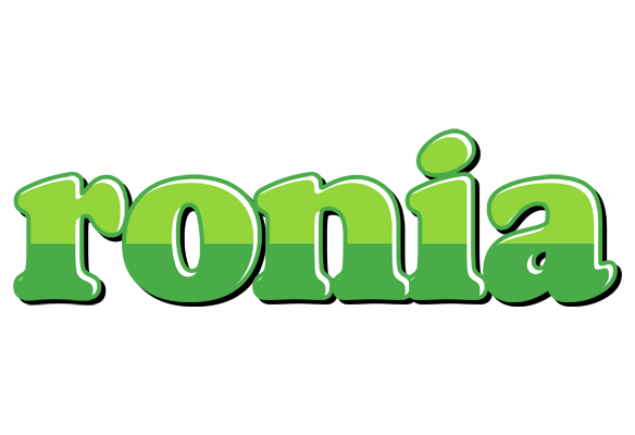 Ronia apple logo
