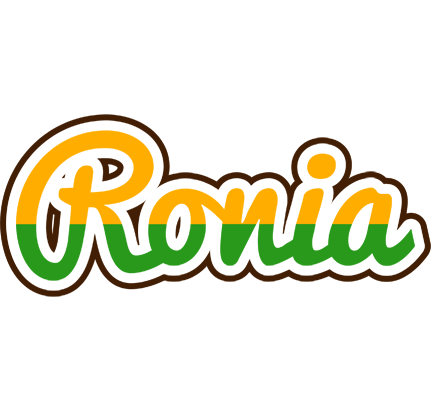 Ronia banana logo