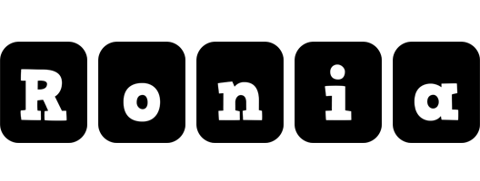 Ronia box logo