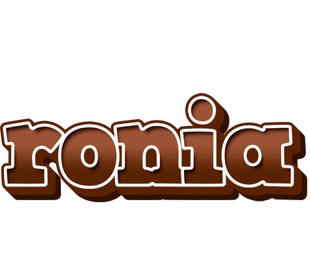 Ronia brownie logo
