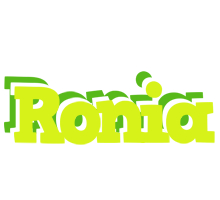 Ronia citrus logo