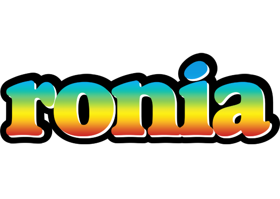 Ronia color logo