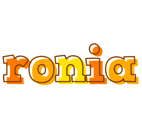 Ronia desert logo
