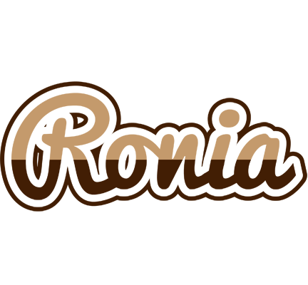 Ronia exclusive logo