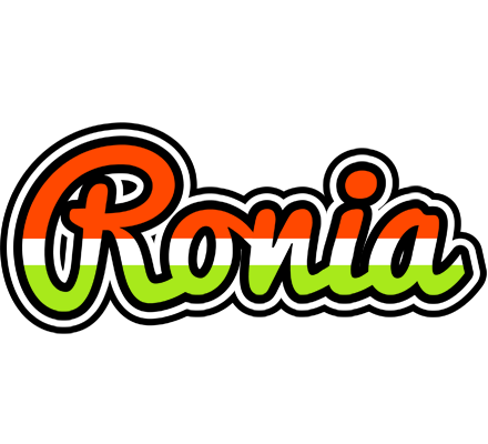 Ronia exotic logo
