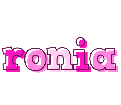 Ronia hello logo