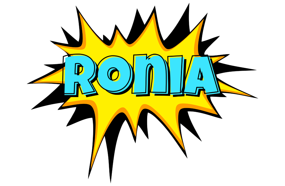 Ronia indycar logo