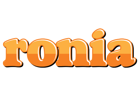 Ronia orange logo