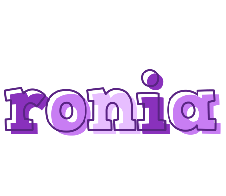 Ronia sensual logo