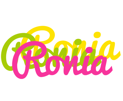 Ronia sweets logo