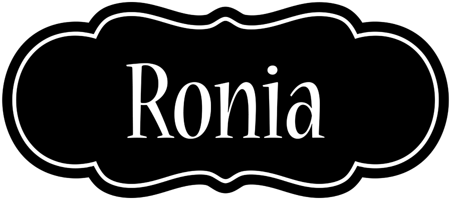Ronia welcome logo