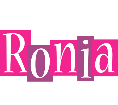 Ronia whine logo