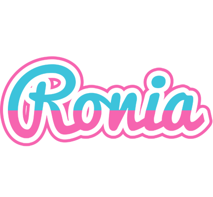 Ronia woman logo