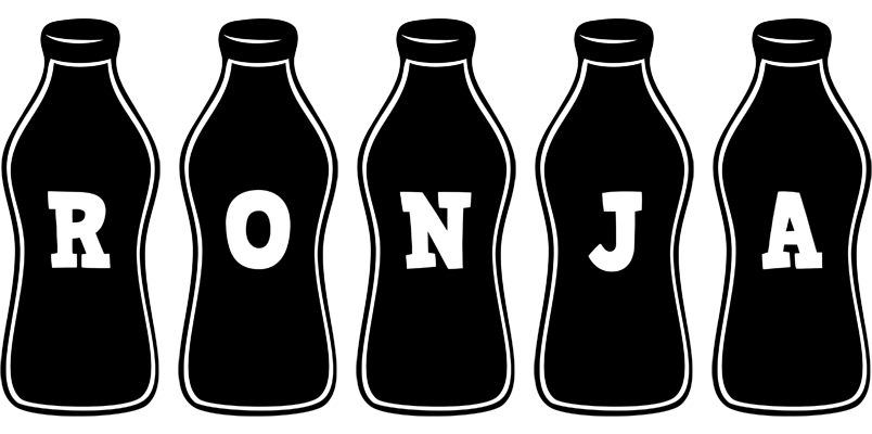 Ronja bottle logo