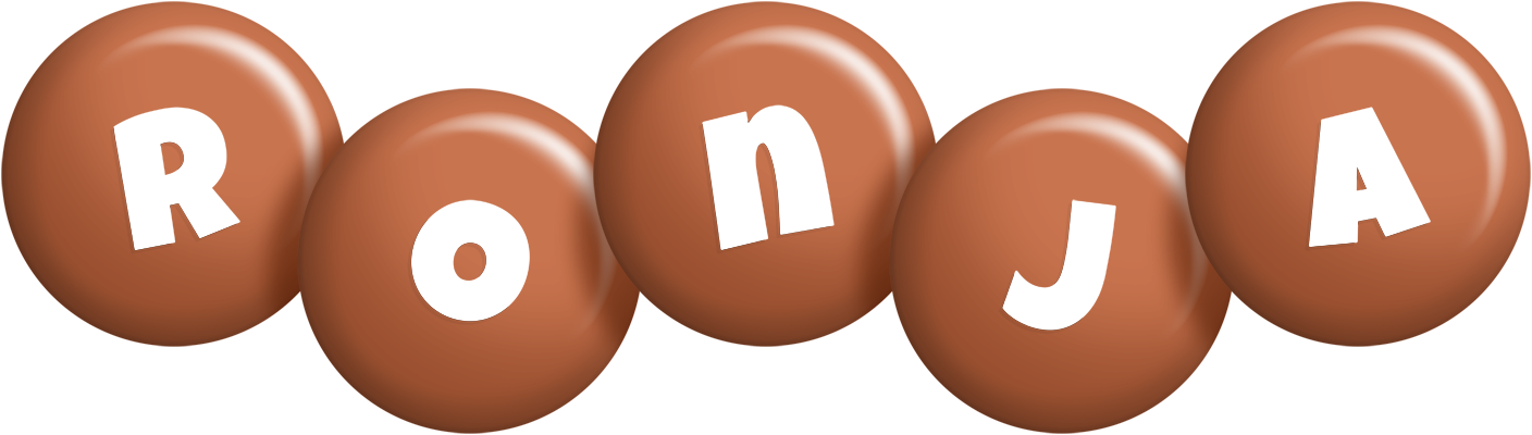 Ronja candy-brown logo