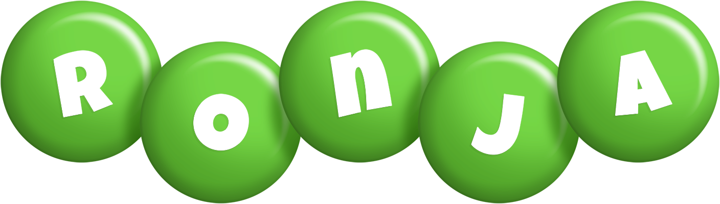 Ronja candy-green logo