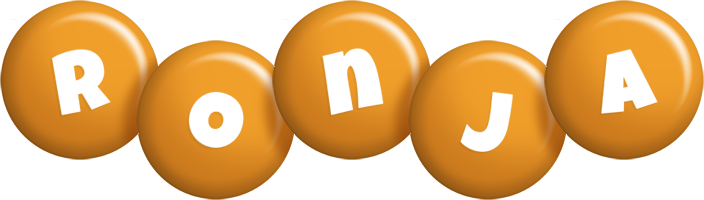 Ronja candy-orange logo