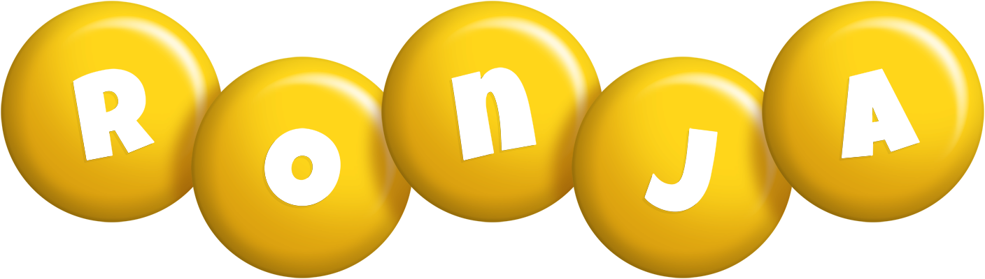 Ronja candy-yellow logo
