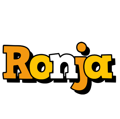 Ronja cartoon logo