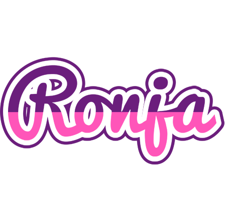 Ronja cheerful logo