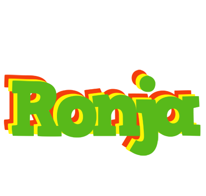 Ronja crocodile logo