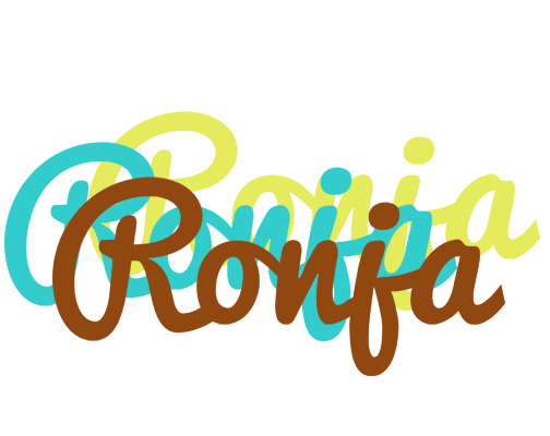 Ronja cupcake logo