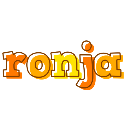Ronja desert logo