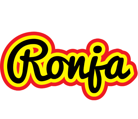 Ronja flaming logo