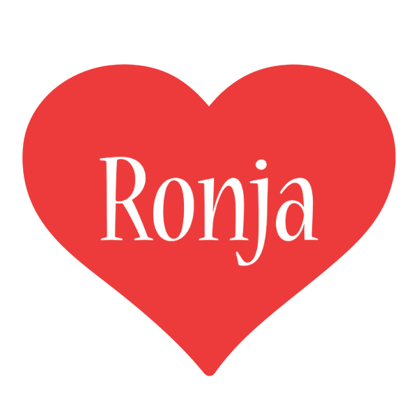 Ronja love logo