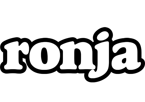 Ronja panda logo