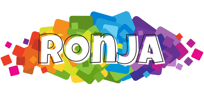 Ronja pixels logo