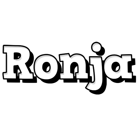 Ronja snowing logo