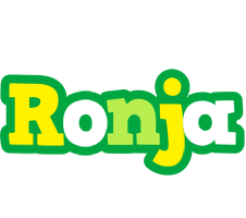 Ronja soccer logo