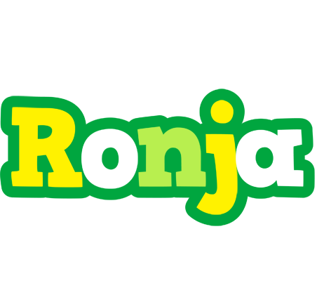 Ronja soccer logo