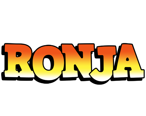 Ronja sunset logo