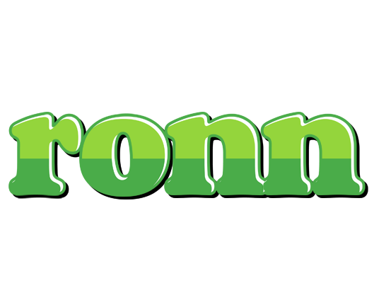 Ronn apple logo