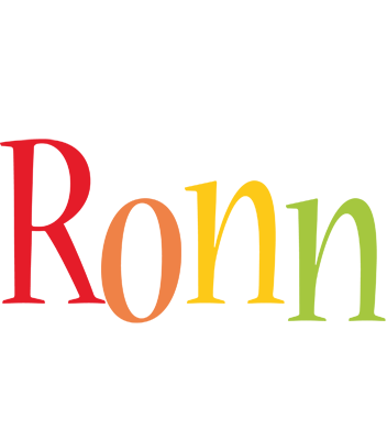 Ronn birthday logo