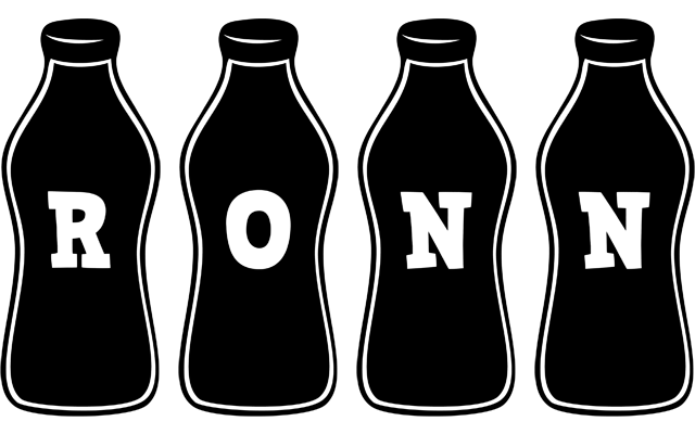 Ronn bottle logo