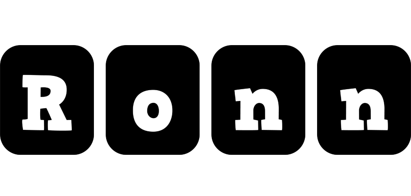 Ronn box logo