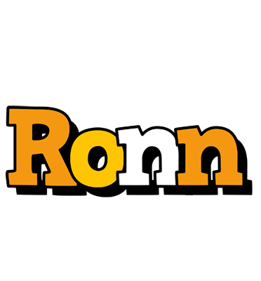 Ronn cartoon logo