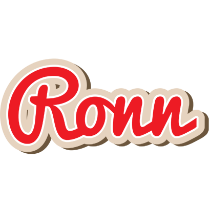 Ronn chocolate logo