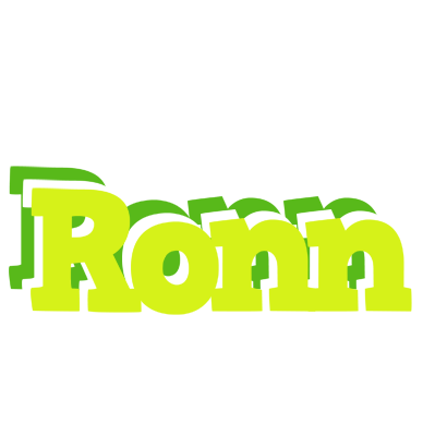 Ronn citrus logo