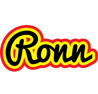 Ronn flaming logo