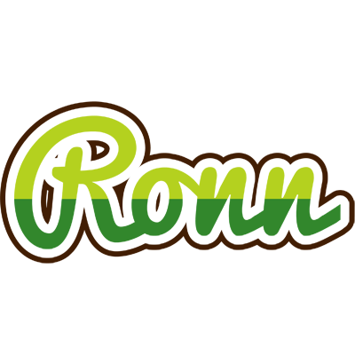 Ronn golfing logo