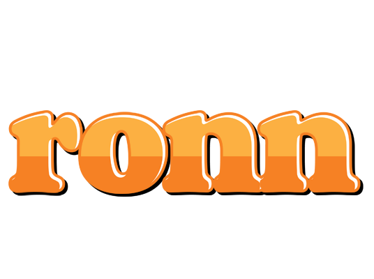 Ronn orange logo