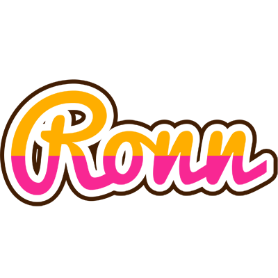 Ronn smoothie logo